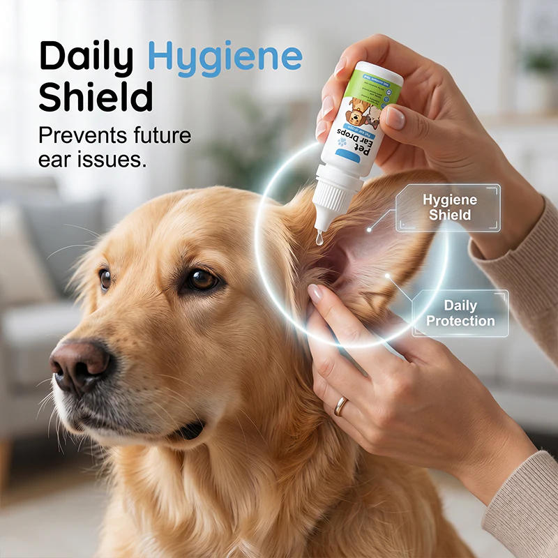 Pet Ear Care Cleaning Drops for Dogs & Cats - Image 6