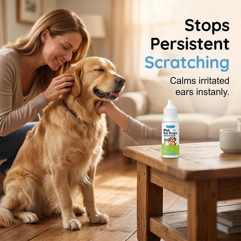 Pet Ear Care Cleaning Drops for Dogs & Cats - Image 7