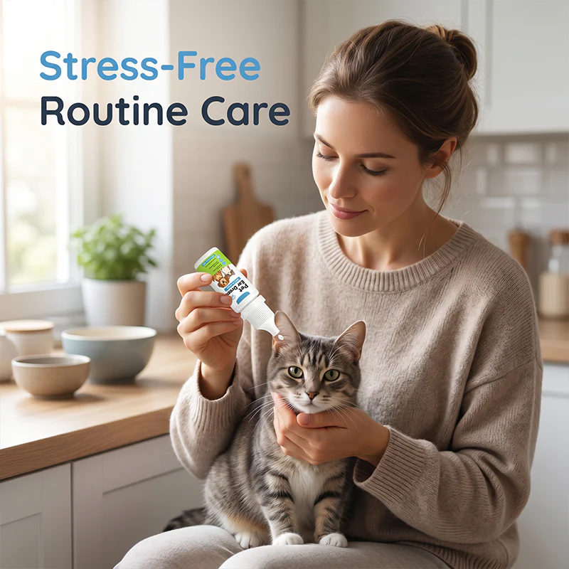 Pet Ear Care Cleaning Drops for Dogs & Cats - Image 8