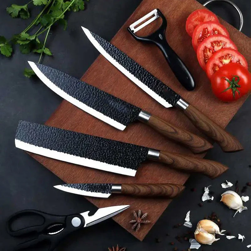 ⏳Time-Limited Special⏰German Professional Chef's Knife Set - 6 Pcs Set - Image 3