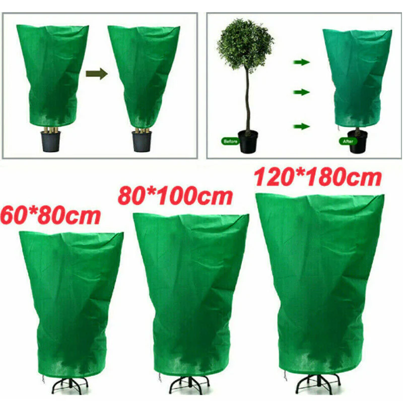 Plant Thickened Drawstring Bag Freeze Protection Covers - Image 13