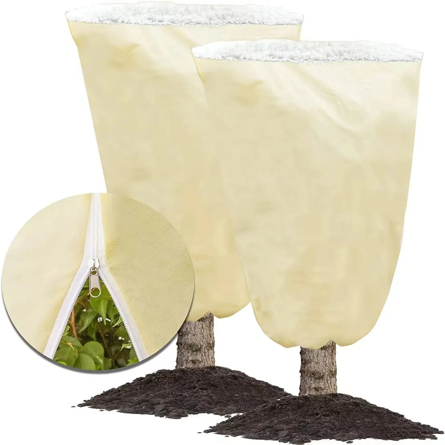 Plant Thickened Drawstring Bag Freeze Protection Covers - Image 15
