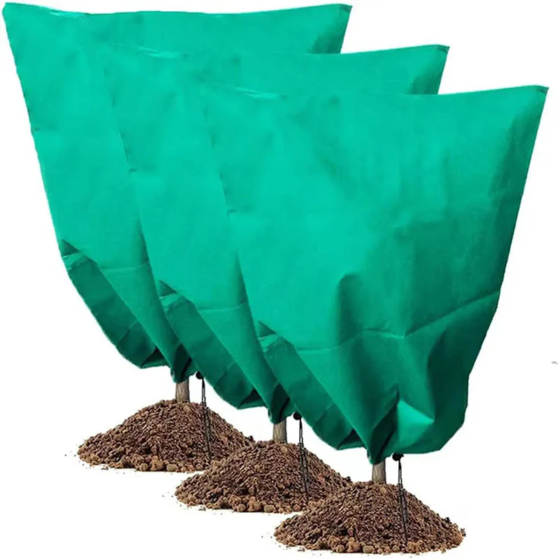Plant Thickened Drawstring Bag Freeze Protection Covers - Image 5