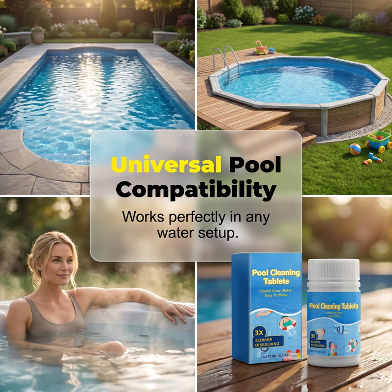 Pool Cleaning Tablets for Crystal Clear Water - Image 7