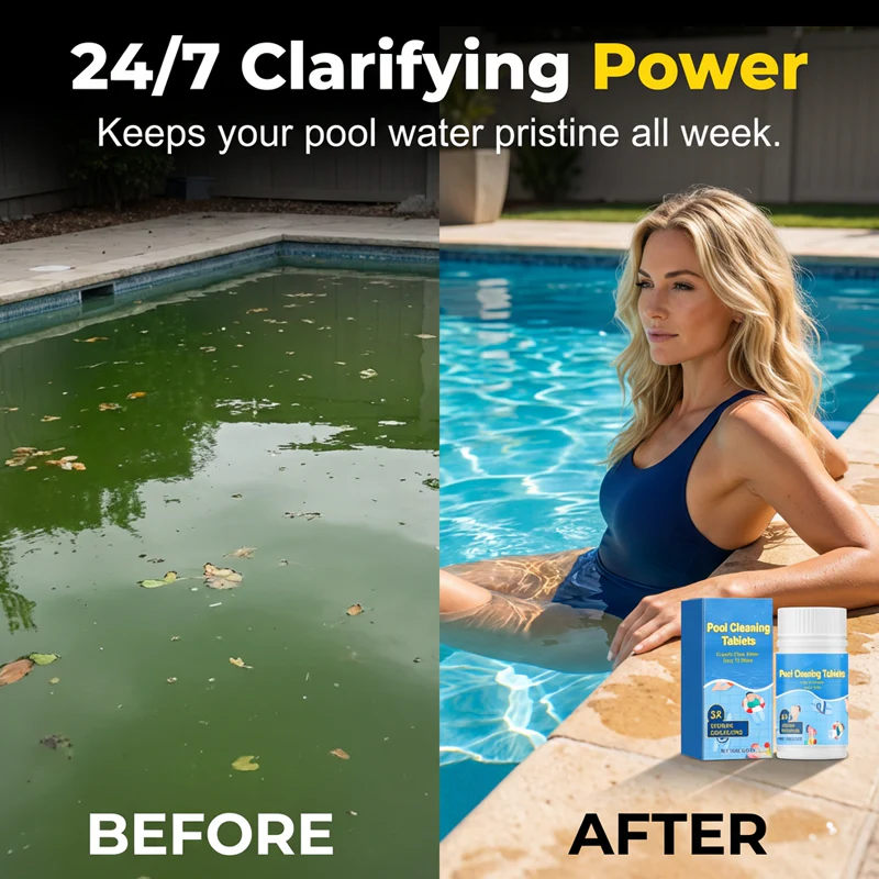 Pool Cleaning Tablets for Crystal Clear Water - Image 8