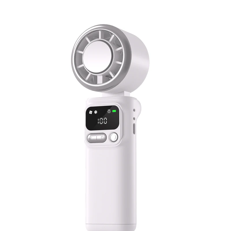 ⏳Time-Limited Special⏰Portable cooling fan with ice compression plate – evaporative cooling, 3 speed settings & rechargeable battery – perfect for hot days, the office and outdoors ✨ - Image 12