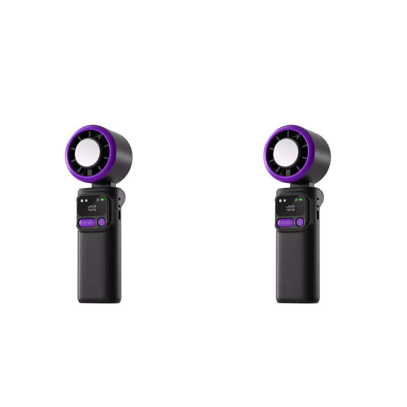 ⏳Time-Limited Special⏰Portable cooling fan with ice compression plate – evaporative cooling, 3 speed settings & rechargeable battery – perfect for hot days, the office and outdoors ✨ - Image 19