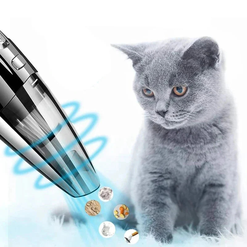 Portable Handheld Car Vacuum Cleaner Set - Image 6