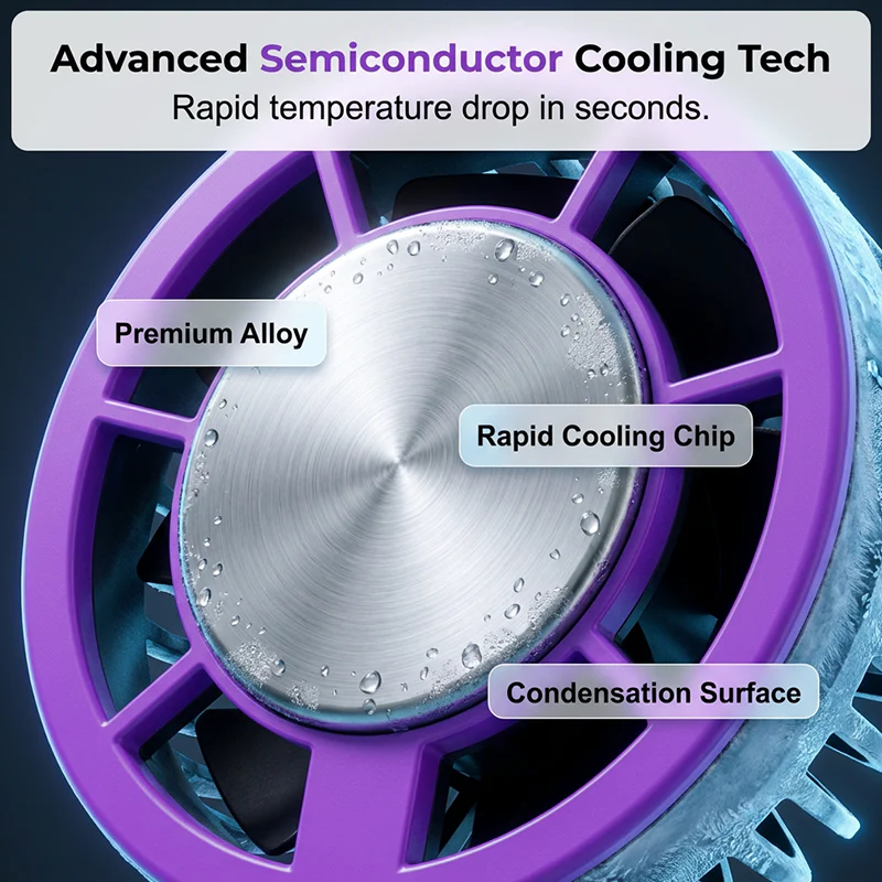 Portable Handheld Cooling Fan - Image 3
