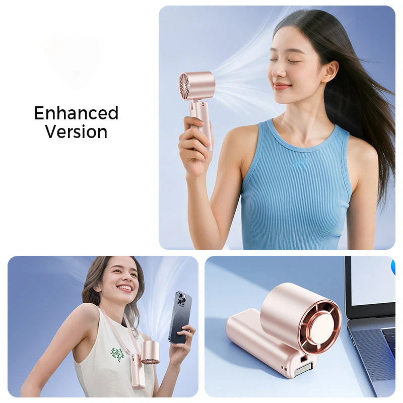 🌞Summer Hot Price Only Today🔥Portable Handheld & Foldable Silent Cooling Fan - Image 13