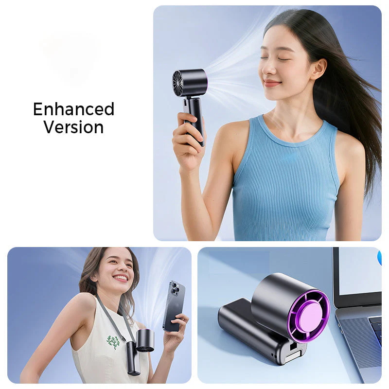 🌞Summer Hot Price Only Today🔥Portable Handheld & Foldable Silent Cooling Fan - Image 14