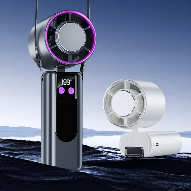 🌞Summer Hot Price Only Today🔥Portable Handheld & Foldable Silent Cooling Fan - Image 8