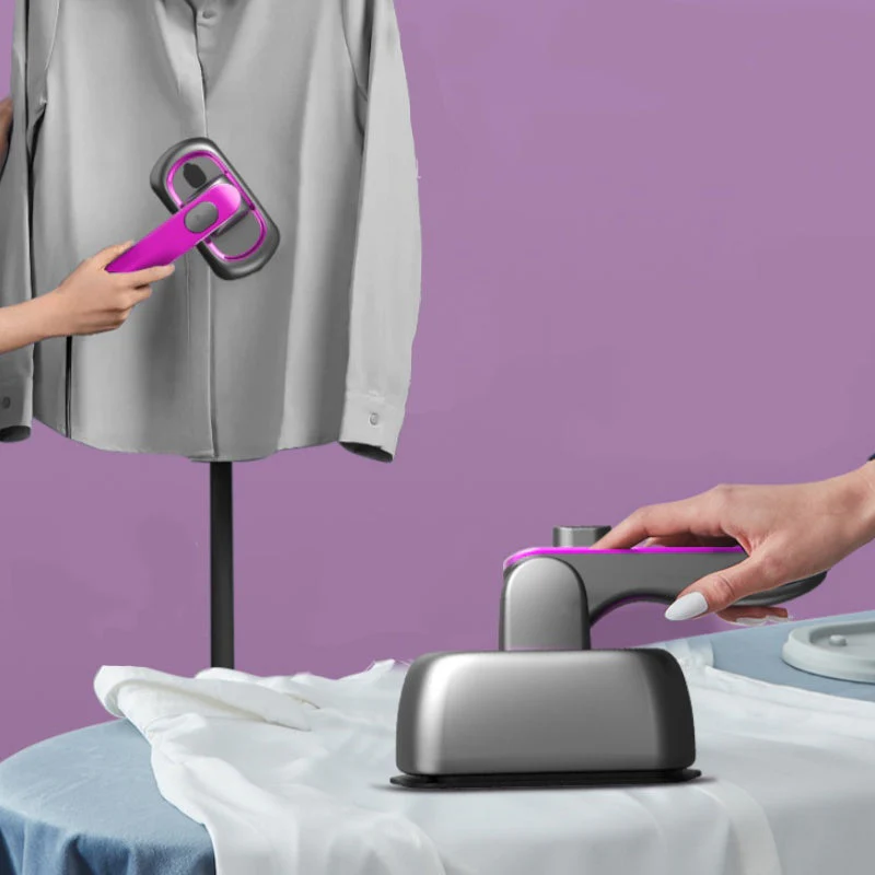 Portable Handheld Garment Steamer with Rotating Handle - Image 4