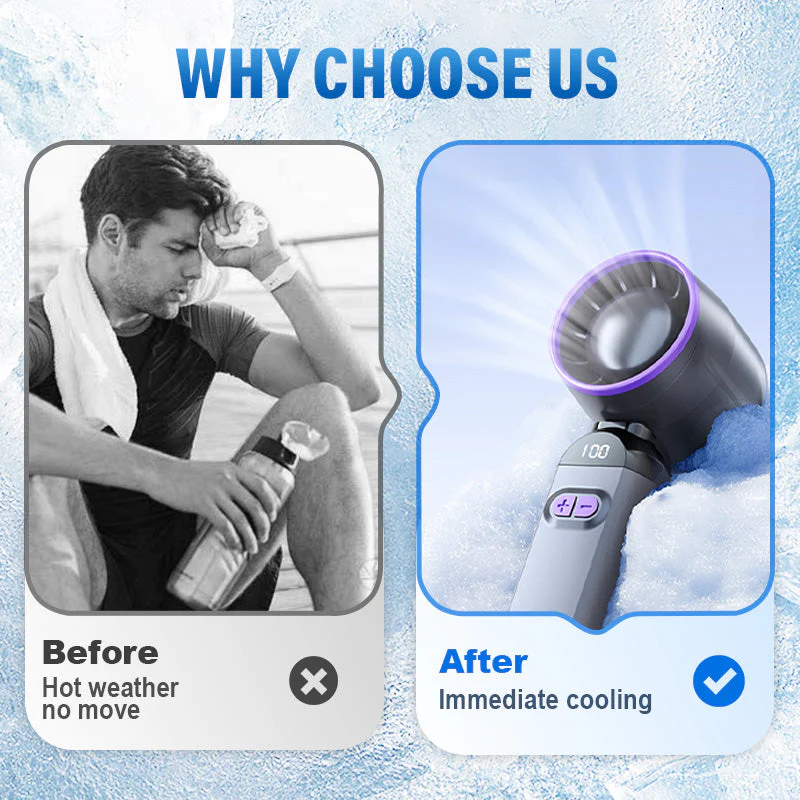 Portable Handheld Turbo Fan - Image 2