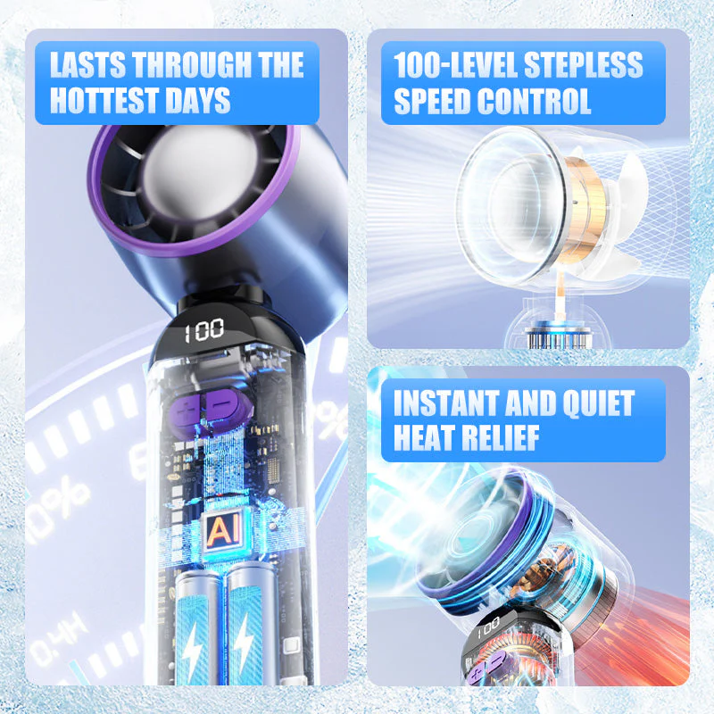 Portable Handheld Turbo Fan - Image 6
