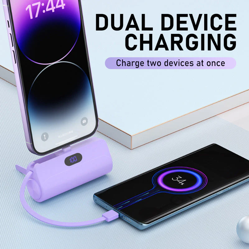 Portable Mini Capsule Power Bank - Image 2