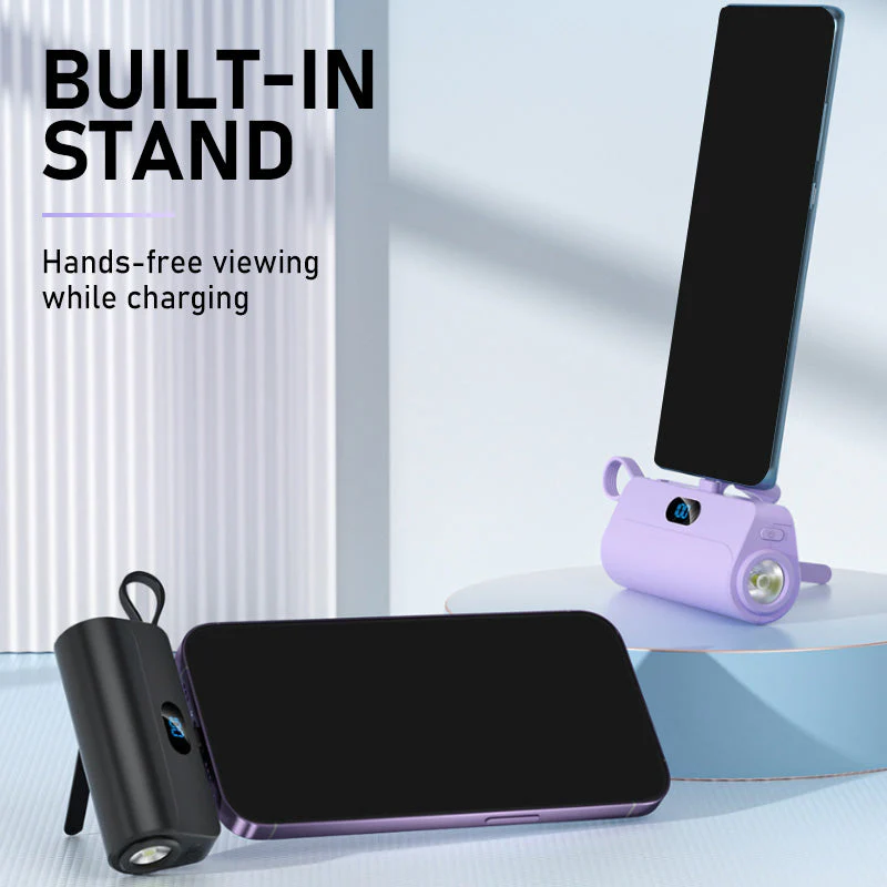 Portable Mini Capsule Power Bank - Image 3