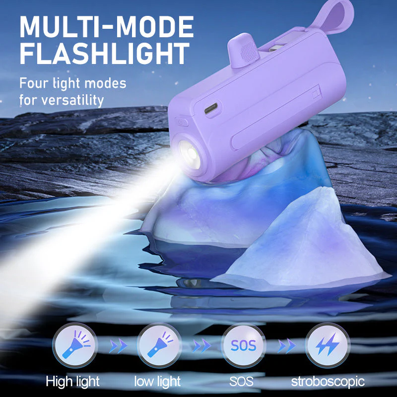 Portable Mini Capsule Power Bank - Image 4