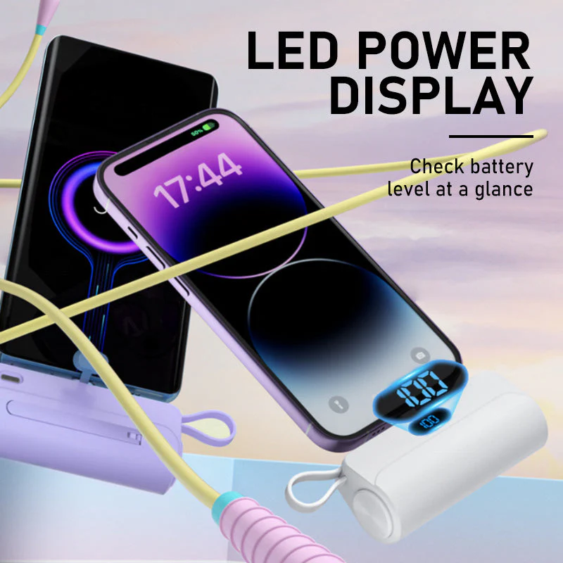 Portable Mini Capsule Power Bank - Image 5
