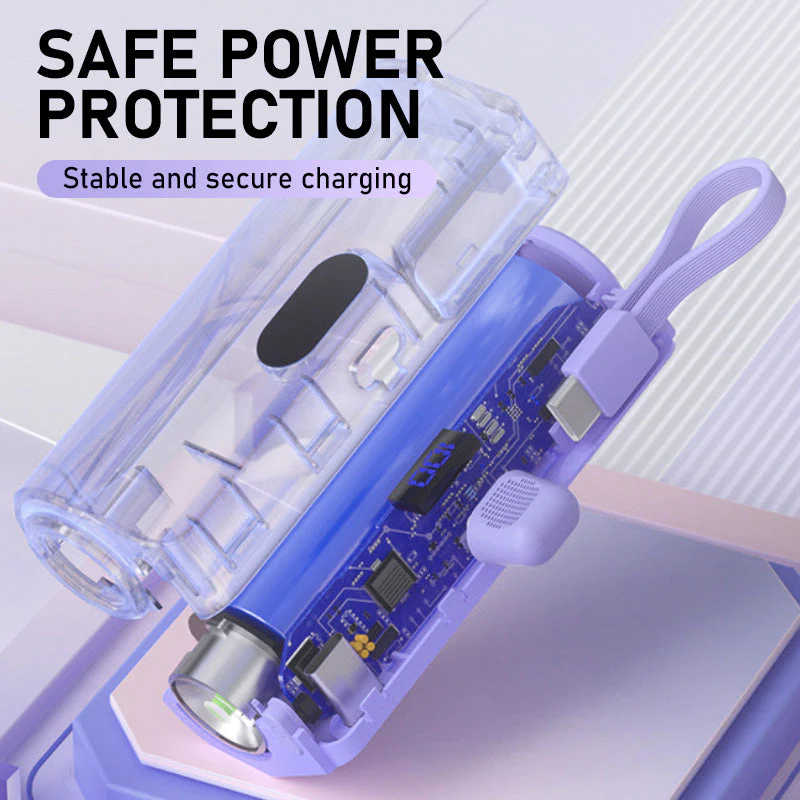 Portable Mini Capsule Power Bank - Image 7