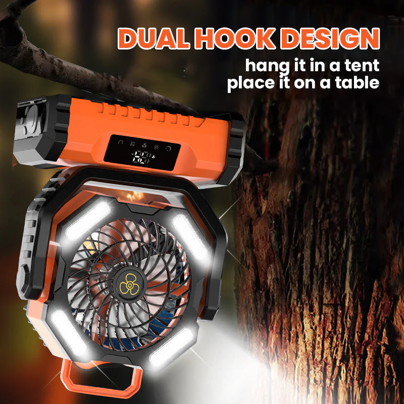 Portable Oscillating Fan with Remote Control - Image 4