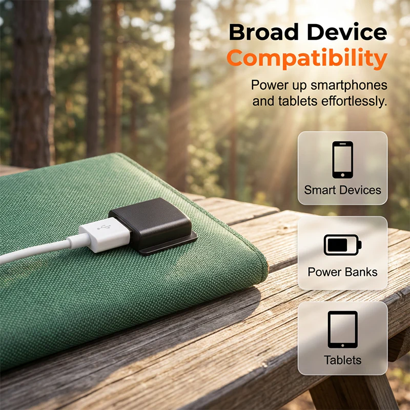 🥳2026 HOT SALE🥳💞50% OFF!✨ 💝Portable Solar Panel with USB Charging - Image 3