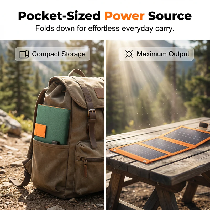 🥳2026 HOT SALE🥳💞50% OFF!✨ 💝Portable Solar Panel with USB Charging - Image 4