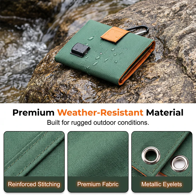 🥳2026 HOT SALE🥳💞50% OFF!✨ 💝Portable Solar Panel with USB Charging - Image 6