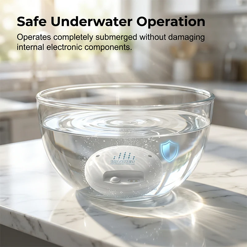 Portable Ultrasonic Fruit & Vegetable Washer - Image 4