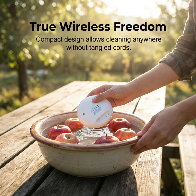 Portable Ultrasonic Fruit & Vegetable Washer - Image 5