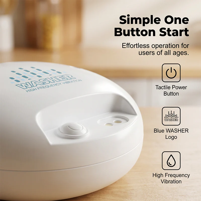 Portable Ultrasonic Fruit & Vegetable Washer - Image 6