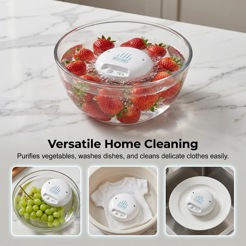 Portable Ultrasonic Fruit & Vegetable Washer - Image 8