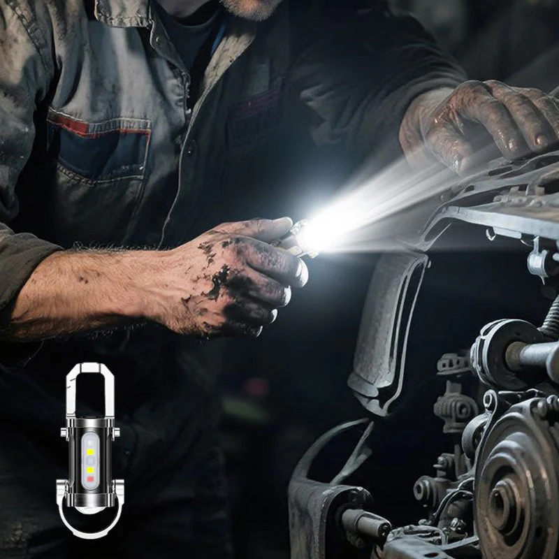 🔥Buy 1 gte 1 free🔥Portable Rechargeable Bright Keychain Flashlight - Image 9