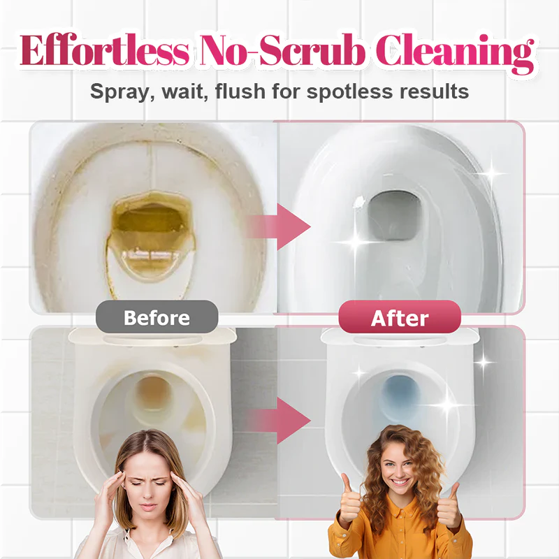 Powerful Foaming Toilet Cleaner Spray - Image 3