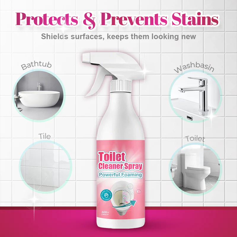 Powerful Foaming Toilet Cleaner Spray - Image 6