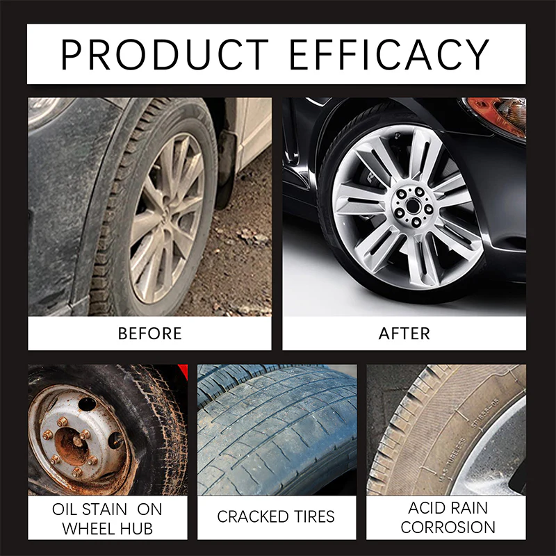 🔥Limited Time Promotion 50% OFF🔥—restores a deep black shine, blocks UV rays, and repels dirt. Quick and easy! 🚗 - Image 4