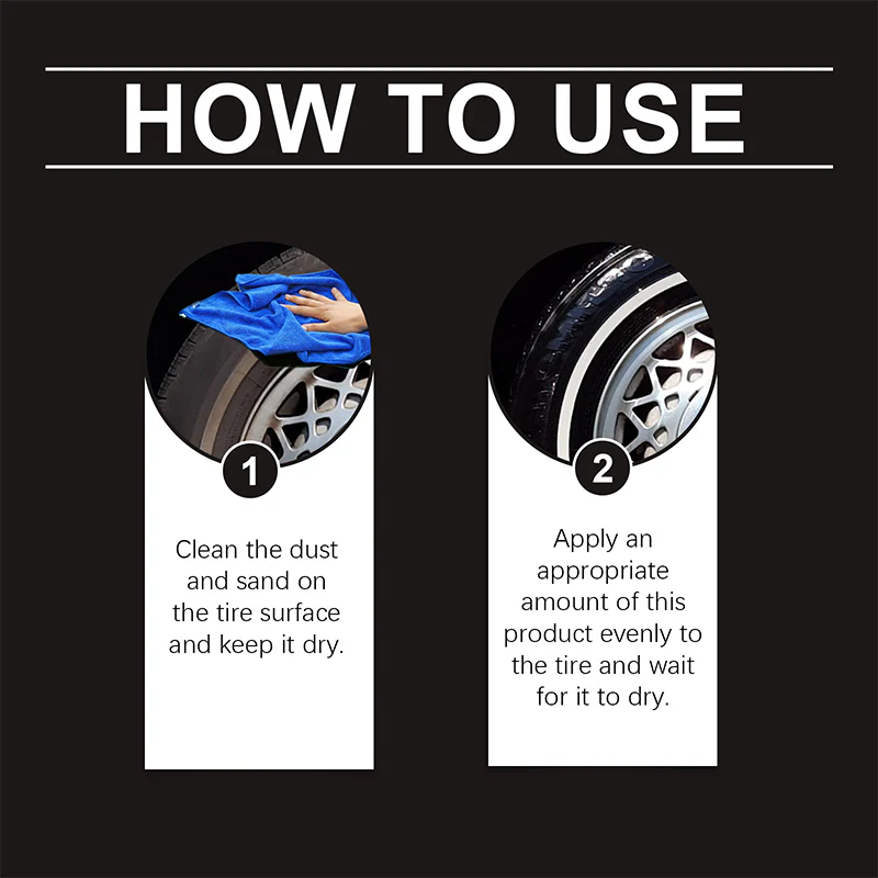 🔥Limited Time Promotion 50% OFF🔥—restores a deep black shine, blocks UV rays, and repels dirt. Quick and easy! 🚗 - Image 8