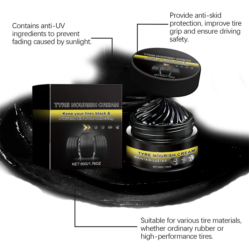 🔥Limited Time Promotion 50% OFF🔥—restores a deep black shine, blocks UV rays, and repels dirt. Quick and easy! 🚗 - Image 9