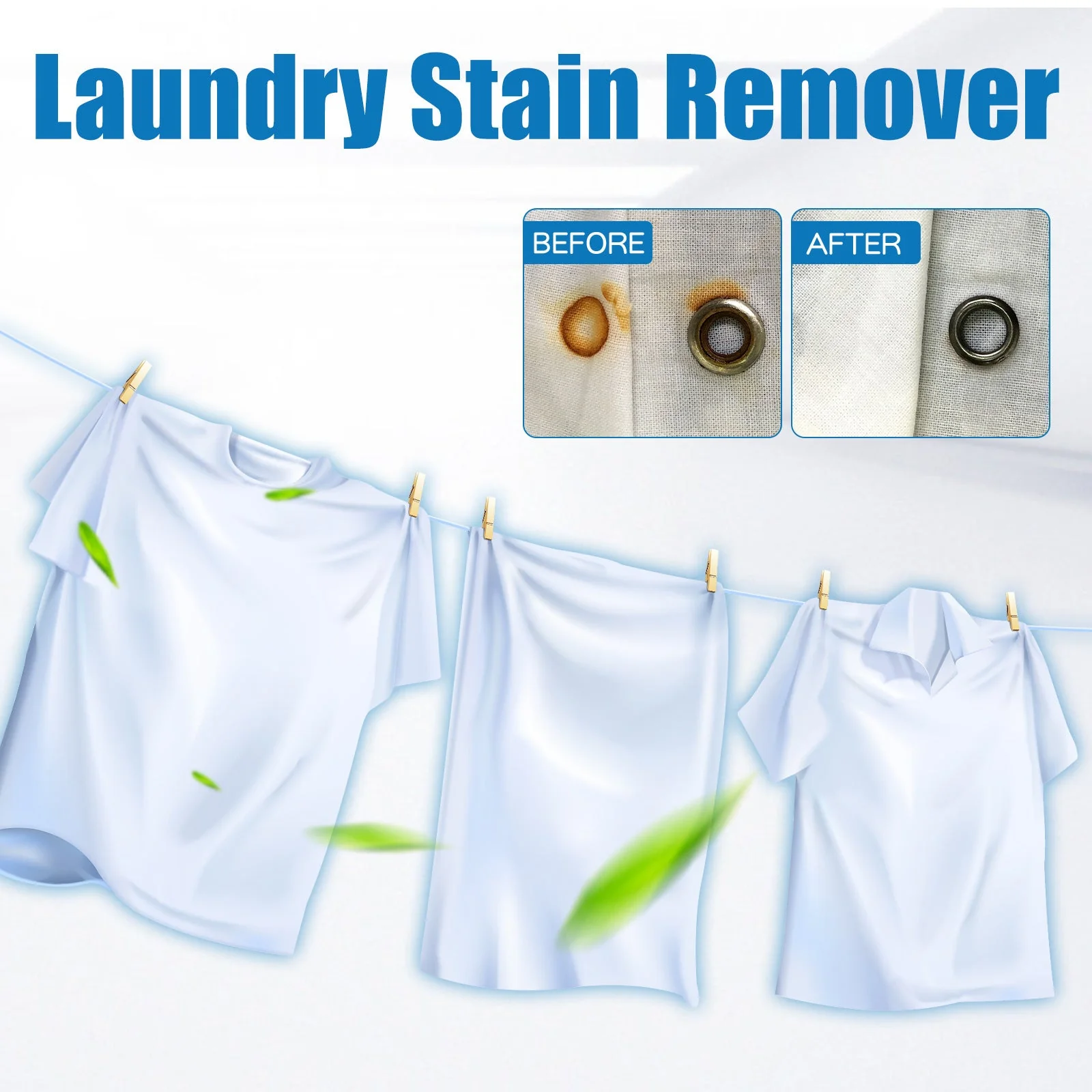 ✨️LAST DAY SALE: BUY 2 GET 1 FREE!!👚💦Powerful Laundry Stain Remover Spray - Image 3