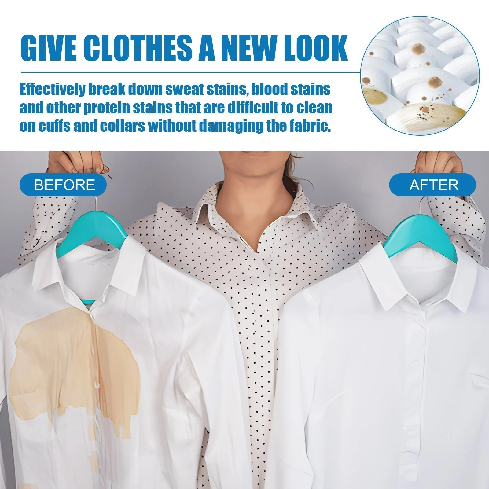 ✨️LAST DAY SALE: BUY 2 GET 1 FREE!!👚💦Powerful Laundry Stain Remover Spray - Image 5