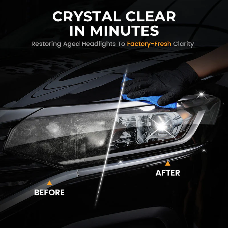 180ml Professional Car Headlight Restorer with Sponge🧽🚗 - Image 8