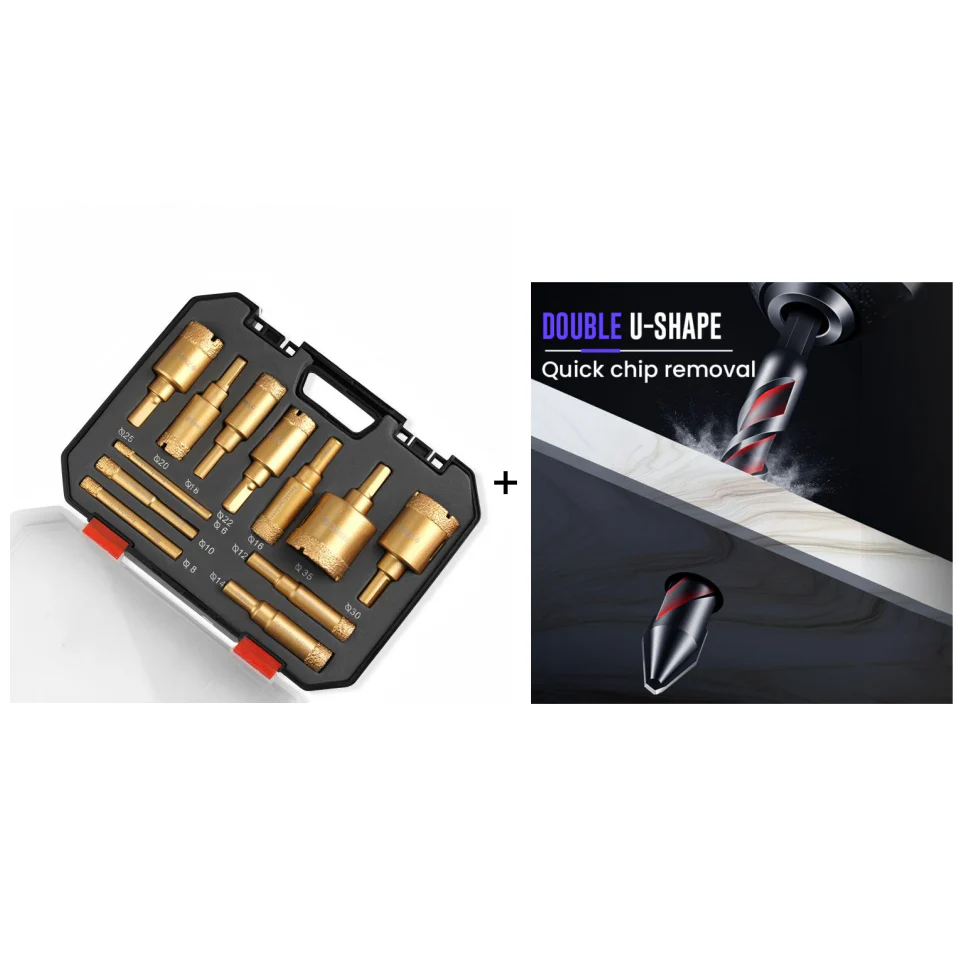 📢📢50% OFF !! ⏰Professional Dry Drilling Hole Saw Kit (6-35mm) - Image 10