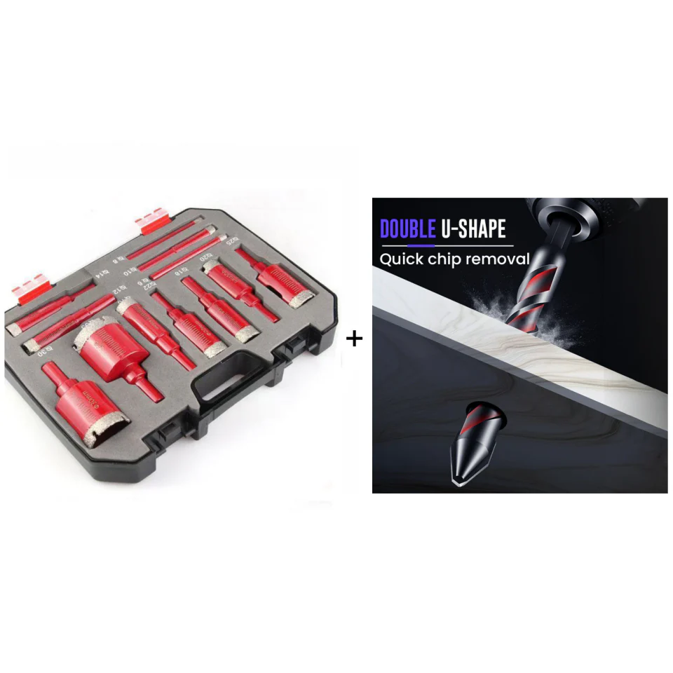 📢📢50% OFF !! ⏰Professional Dry Drilling Hole Saw Kit (6-35mm) - Image 11