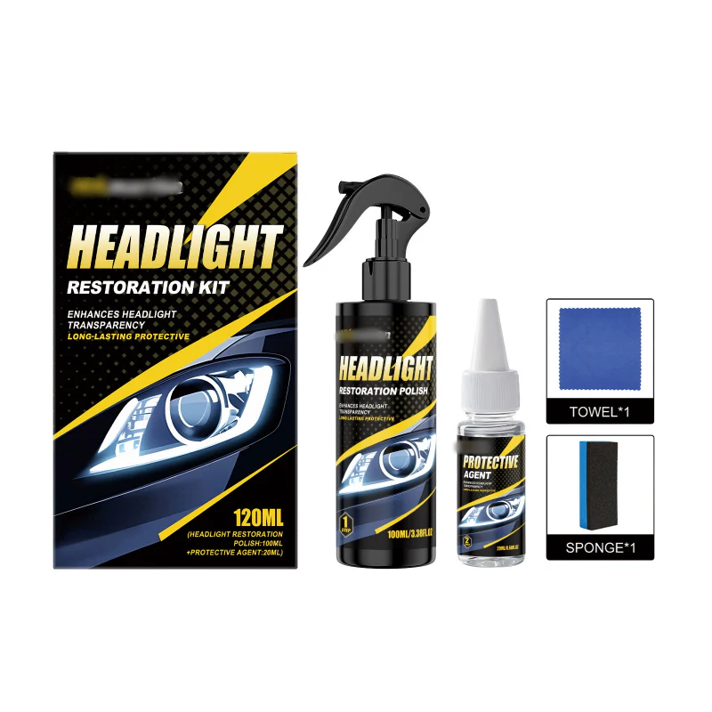 🚗Hot sale -50% OFF🚗 Professional Headlight Polish and Sealant Kit - Image 11