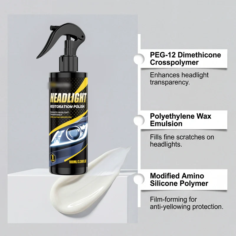 🚗Hot sale -50% OFF🚗 Professional Headlight Polish and Sealant Kit - Image 4