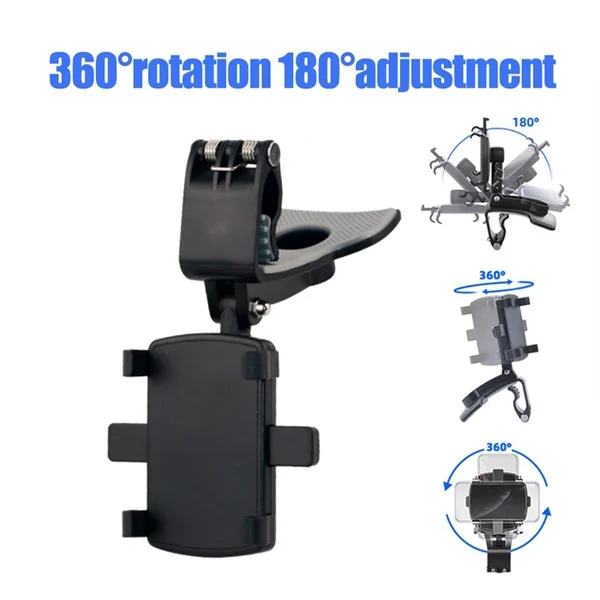 🔥Hot Sale🔥Multifunctional Dashboard Clip-on Car Phone Holder - Image 4