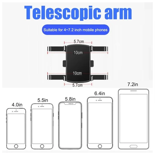 🔥Hot Sale🔥Multifunctional Dashboard Clip-on Car Phone Holder - Image 5