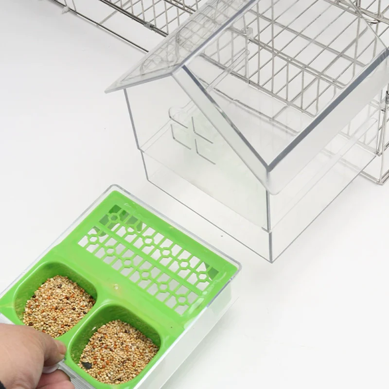 Pull-Out External Parrot Feeder - Image 3