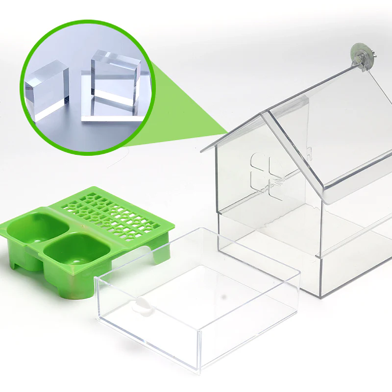 Pull-Out External Parrot Feeder - Image 5