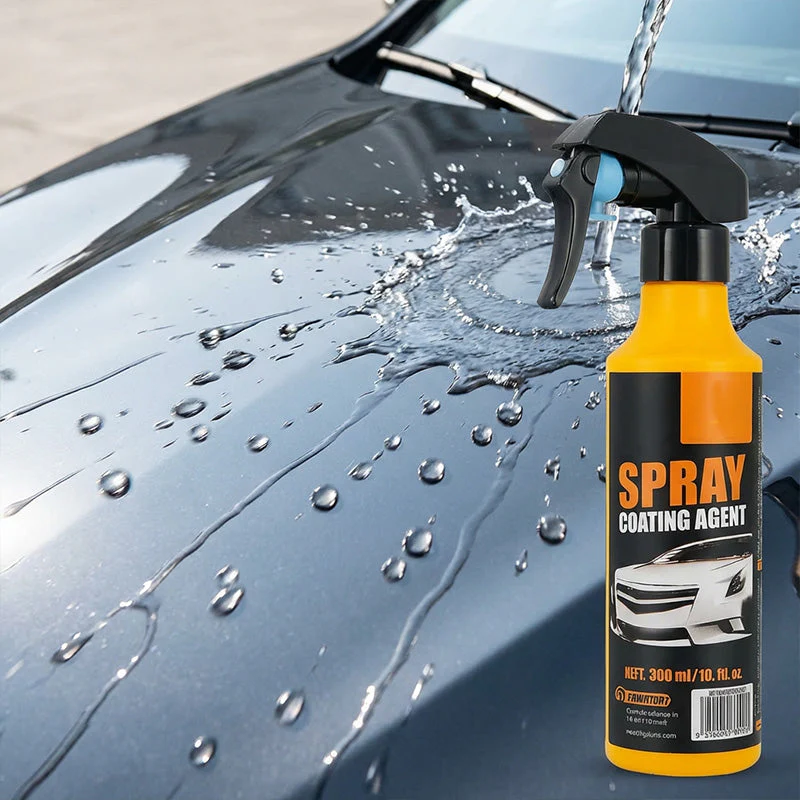 3‑in‑1 SiO₂ Ceramic Quick Coat Spray – Waterless Wash, Streak‑Free Gloss & Rain‑Beading Shield - Image 5